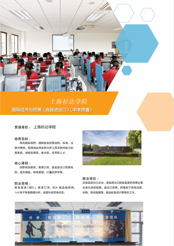 2023年上海市贸易学校招生专业