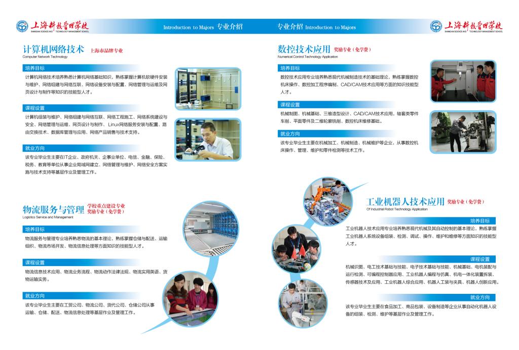 2021年上海科技管理学校招生简章